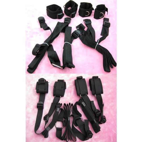 Sex Adult Games Sex Bondage Restraints Toy Fetish Kit Hand Ankle HandCuff Adult Games Erotic Sex Toys Products For Couples O35