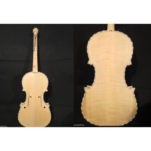 SONG Brand Unfinished 4/4 violin (4*5) strings) ,Hardanger fiddle #9241