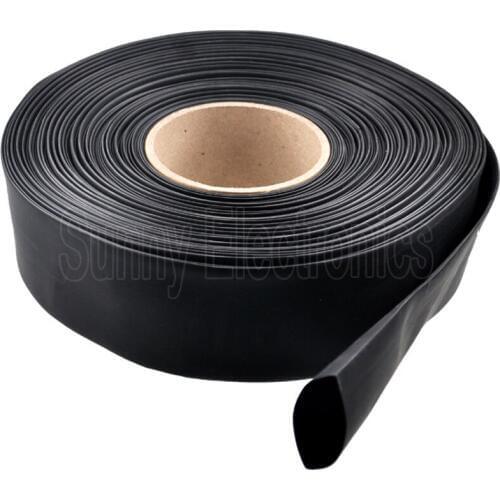 30mm 50 Meters Black 2:1 Heatshrink Tube Tubing Sleeving Heat Shrink