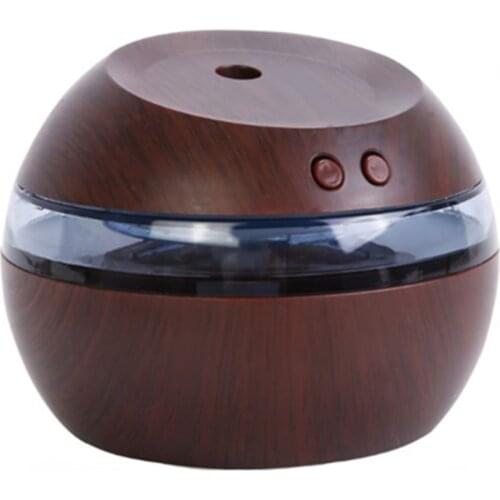 USB Humidifier Aroma Essential Oil Diffuser Ultrasonic Cool Mist Humidifier Air Purifier 7 Color Change LED Night Light for Home