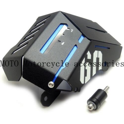 Motorcycle Radiator Water Coolant Resevoir Tank Guard Cover Frame Fairing Protector for Yamaha MT09 MT-09 FZ09 FZ-09 2014-2016
