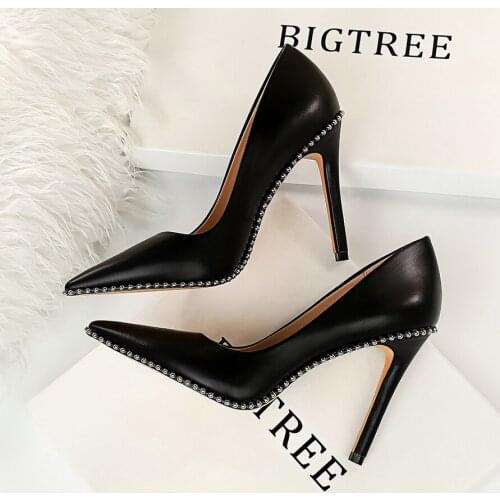 Women Pumps New Women Sandals Sexy High Heels Leather Women Shoes High Heel Women Wedding Shoes Crystal Kitten Heels Stiletto