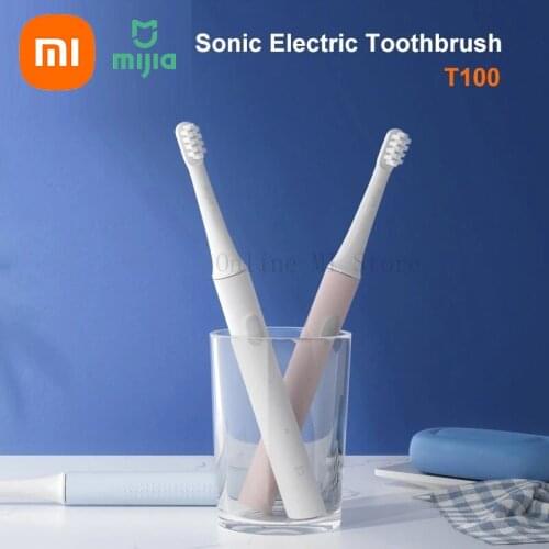 XIAOMI MIJIA T100 Sonic Electric Toothbrush Cordless USB Rechargeable Toothbrush Waterproof Ultrasonic Automatic Tooth Brush