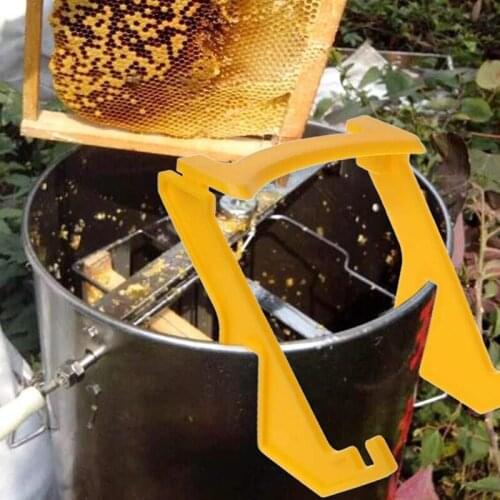 1Pc Honey Bucket Bracket High Quality Beekeeping Tool Yellow Honey Tank Plastic Honey Pail Stand Support Bucket Storage Rack