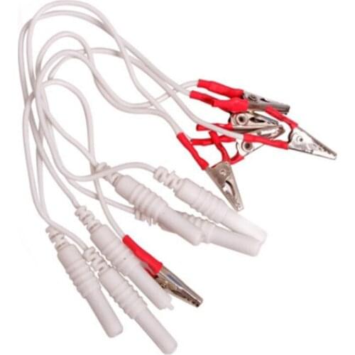 10P electronic Alligator Clip Cable wire, Acupuncture Needles Clip for Hwato SDZ-II Electronic Acupuncture Treatment Instrument