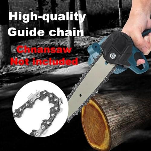 6Inch Chainsaw Chain Bar Pitch Blade Wood Cutting Drive Links Replacement Parts 18 Cutter 37 Connect Bar Chainsaw Spares
