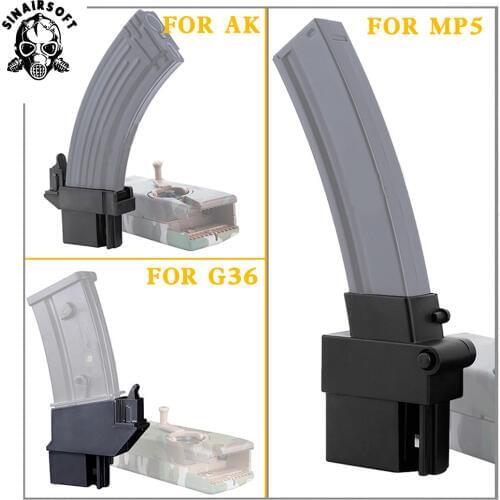 Quick Speed Loader Adapter Mag Converter Portable Fast Filler Connector Holder Hunting Shooting Accessories For AK MP5 G36