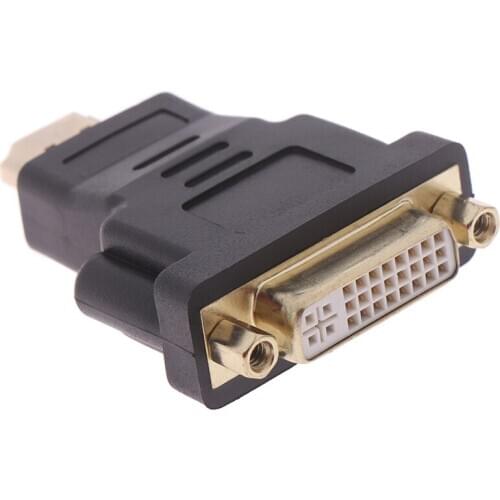 DVI to HDMI compatible adapter converter HDMI compatible male to DVI 24 +5 female converter adapter 1080 PHDTV projector monitor