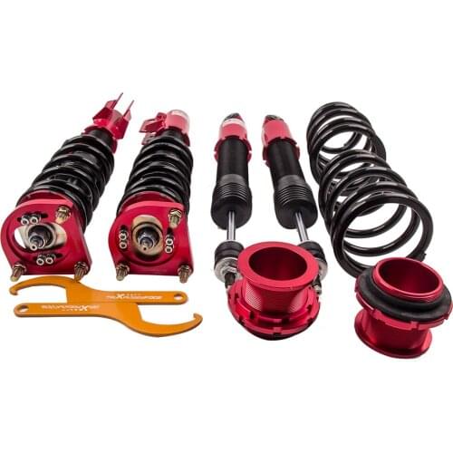 Coilovers for Ford Mustang 4th 1994-2004 24 Ways Adj Damper Shocks Absorbers Red