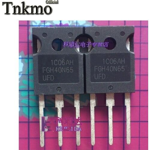 10PCS 20PCS FGH40N65UFD FGH40N65 FGH40N65UFDTU FGH40N65SHD TO-247 POWER TUBE IGBT TRANSISTOR free delivery