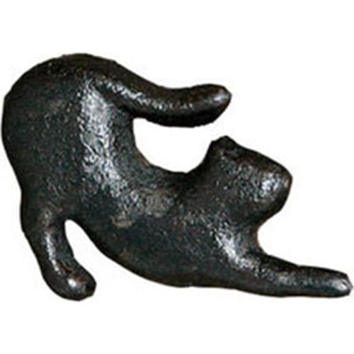 Cast Iron Cat Furniture Handle Furniture Knob Vintage Furniture Handle Knob Home Supply SCVD889