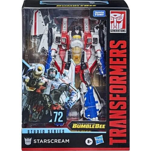 Hasbro Transformers Toys Studio Series 72 Voyager Class Bumblebee Starscream Action Figure toys for children