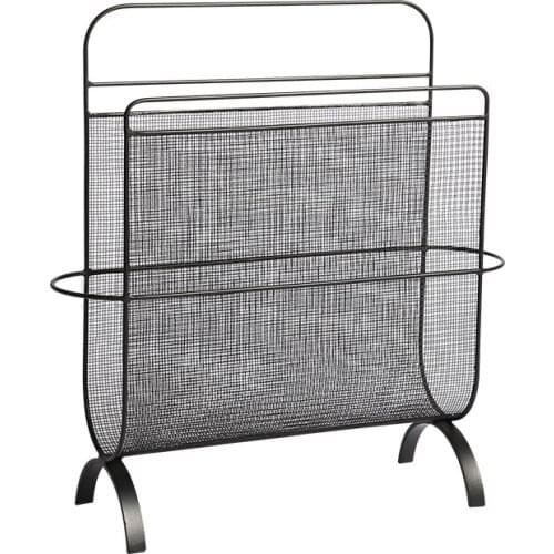 Nasos European style book, newspaper, magazine rack, simple metal storage rack, living room, bedroom, small bookshelf