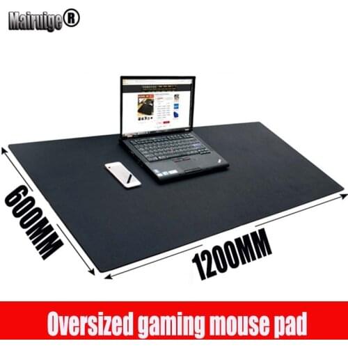 XGZ DIY Brand 1200*600*3MM Large Size Black Gaming Mouse Pad PC Digital Mechanical Keyboard Laptop Pad USB Trackball Speed Mat