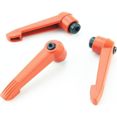M8 Female Plastic Clamping lever .Plastic Adustable handle .Lever arms .Tension levers lever clamp
