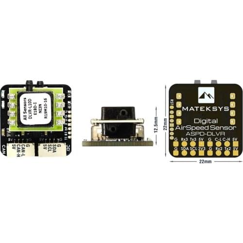 Matek ASPD-DLVR DIGITAL AIRSPEED SENSOR for RC FPV Racing Freestyle Airplane Drone F765-Wing Flight Controller