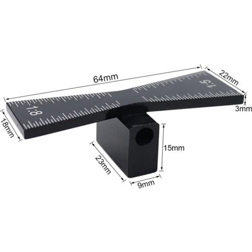 Guide Template Jig Dovetail Marker Slopes Router Table Cutting Tool Woodworking