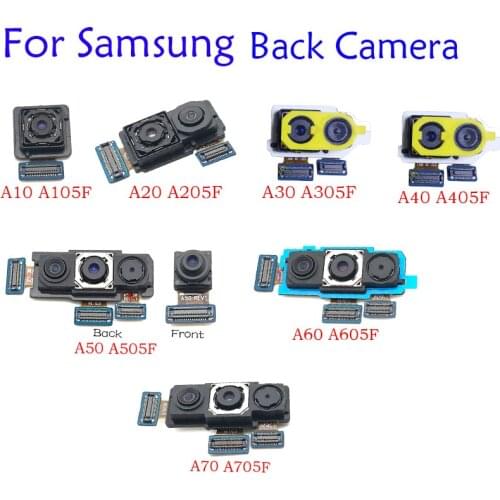 New Rear Main Back Camera + Front Facing Camera Flex Cable Replacement For Samsung A10 A20 A30 A40 A50 A60 A70