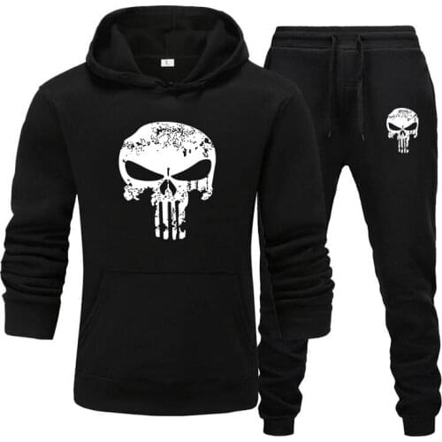 2021 new Autumn and winter Mens Sets hoodies+Pants Harajuku Sport Suits Casual Sweatshirts Tracksuit Brand Sportswear