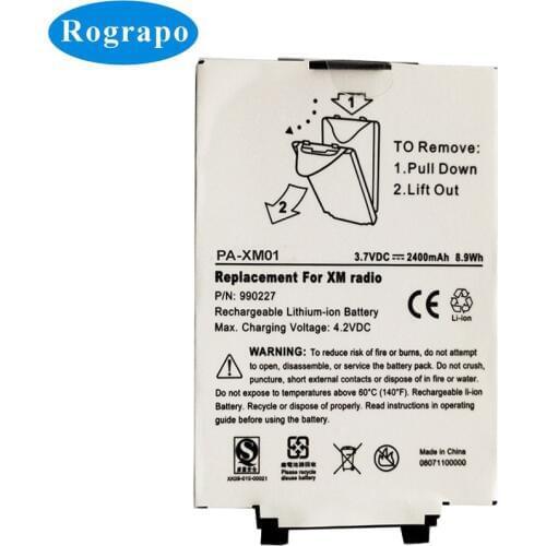New 2400mAh EPNN8774A EPNN9155A Battery For Delphi TXM1000 XM Radio MyFi SA100013 XM2GO / Altec Lansing / Audiovox XM2GO XM3020