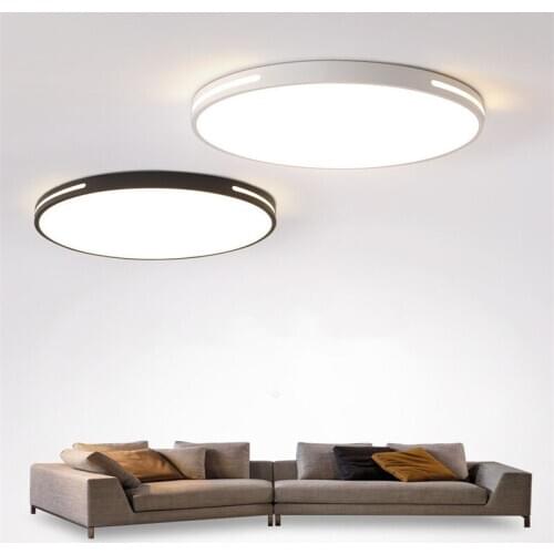 New led ceiling light round ultra-thin acrylic lamps simple modern restaurant balcony bedroom room lights