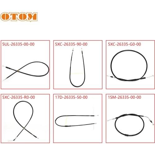 OTOM Motocross Clutch Cable Steel Wire Damping Bracing Engine Stayguy String Line For YAMAHA YZ250F YZ450F Off-Road Motorcycle