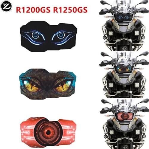Front Fairing Headlight Stickers Guard Head light protection Sticker for BMW R1200 R1200GS R1250GS
