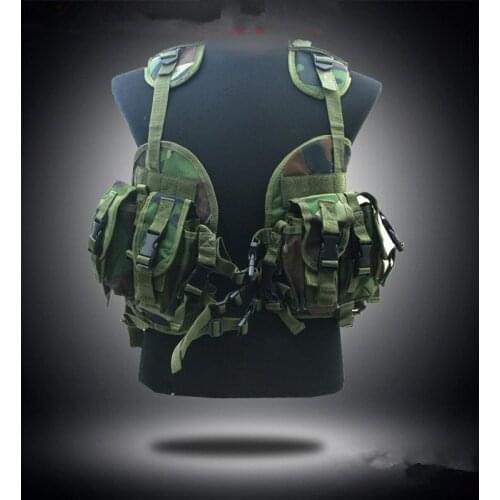 Assault Combat Security Protection Tactical Vest Mens Outdoor Hiking Hunting CS Field Gear Camouflage Safety Defend Waistcoat