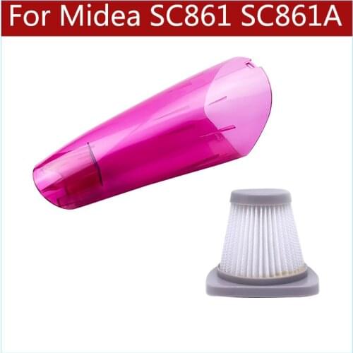 For Midea SC861 SC861A Replaceable Hepa Filter Core Dust Cup Tip Kit Smart Home Accessories Spare Parts Robot Vacuum Cleaner