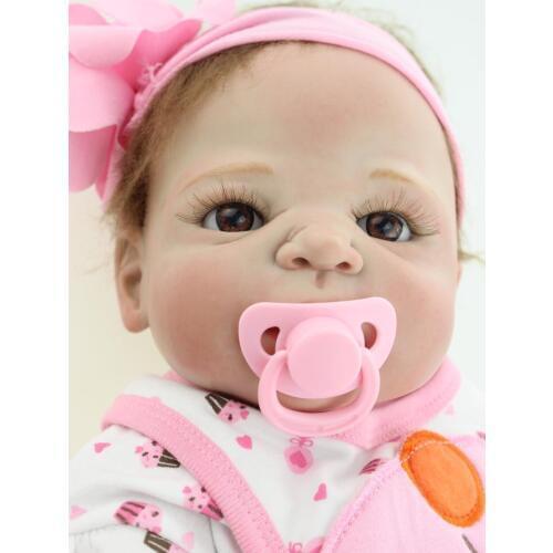 100% Full silicone real baby reborn dolls for sale handmade soft lifelike newborn baby real alive doll kids toys birthday gift