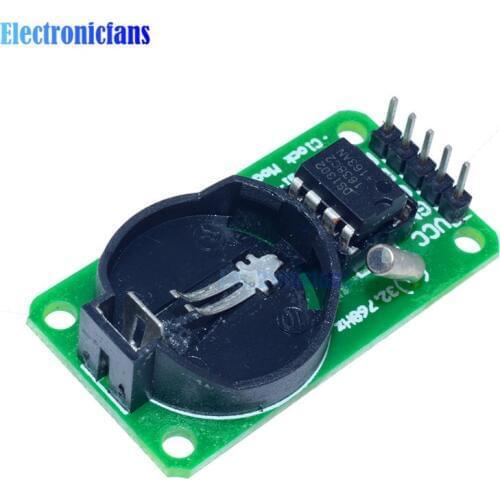 100% Standard DS1302 Real Time Clock Module With CR2032 For Arduino Uno 30185 AVR ARM PIC SMD