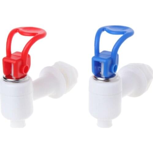 2021 New 2 Pcs Universal Size Push Plastic Type Faucet Tap Water Dispenser Replacement