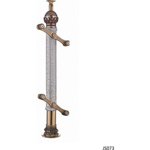 Freeshipping 950mm JS073 Column Customade Floor Mount Newel Handrail Armrest Post Pillar Pole for Staircase