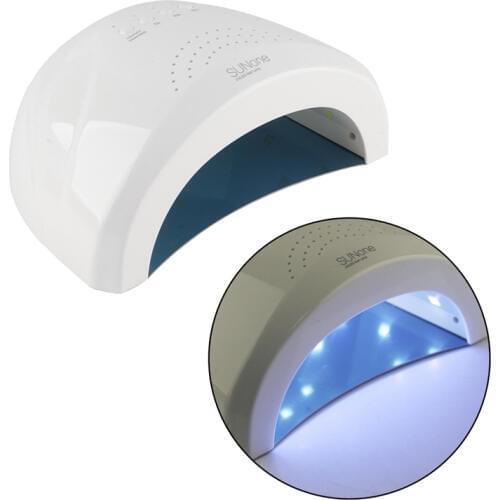 Home Use 48W Nail Dryer White Light UV Ray Lamp Curing Fingernail Both LED Gel UV Gel Professional Nail Lamp Therapy Machine