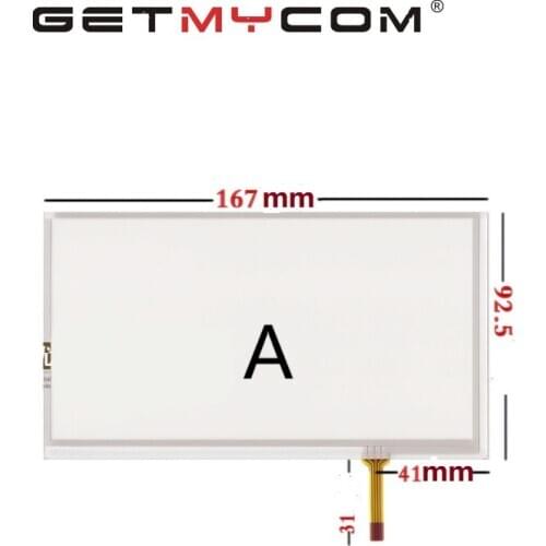 Getmycom original new 7 inch vehicle-mounted LCD C070VW03 V0 touch screen