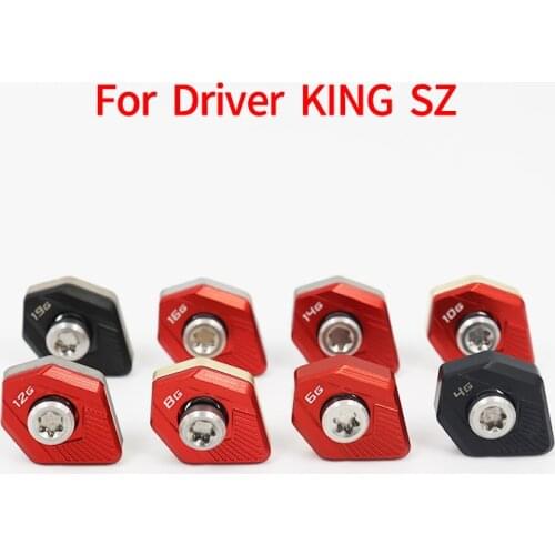 Golf weight set practice screw kit for Cobra King SZ Speedzone Driver replacement counterweight weights Club head accessories