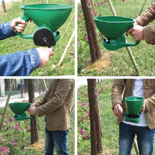 Multi-purpose Gardening Hand Shake Sower Controlled Manual Sowing Drill Plastic Adjustable Portable Seed Planter For Kaleyard