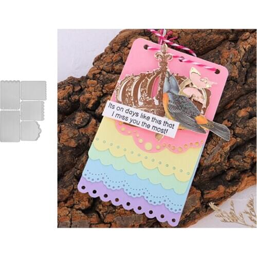Hanging Paging Album Calendar Flip Page Figure Memo Note Scrapbook Paper Craft Card Blade Punch Embossing DIY Paper Cards New