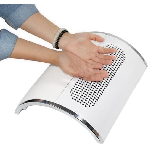 20W nail Suction Dust Collector Large Size Strong Nail Vacuum Cleaner Machine Low Noise with 2 bags Salon Tool