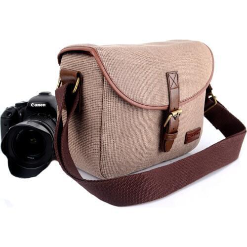 Retro DSLR Camera Bag Case For Nikon D5300 D3400 D3300 D3100 D7200 P900 Sony alpha A7 A7M3 A7 Mark II III Canon Camera Backpack