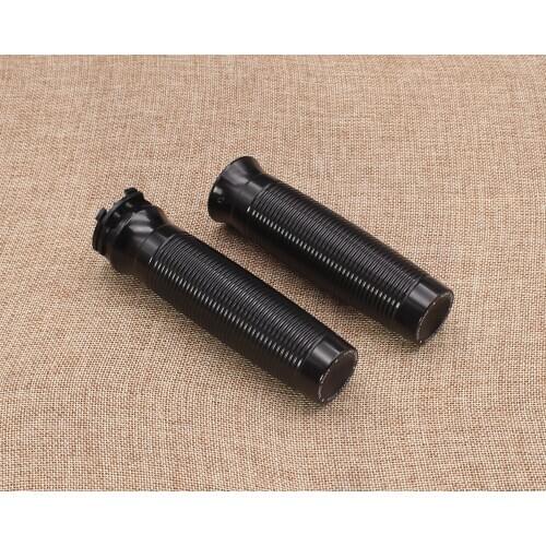 CNC Custom Rough Crafts Handlebar Grips Fits For Harley Davidson 883R 883L 48 Sportster