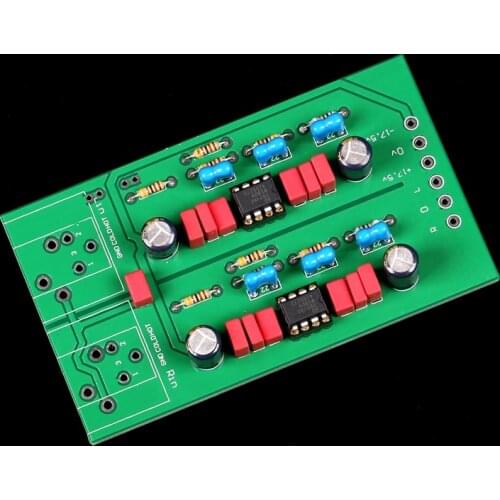 Directly engraved MBL6010D balanced to single-ended module board (2.0 channels)