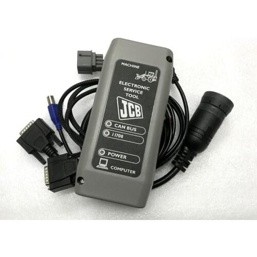 Heavy duty equipment Truck Diagnostic tool for JCB Electronic Service interface with for JCB Service Master 4