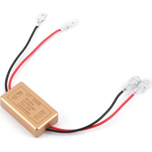 LED Headlight Strobe Controller Flasher Module H1 H3 Signal Light Controlling Box