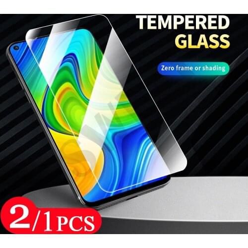 2/1Pcs for Redmi note 10 5G 9 pro Max 10S 9S 9T 8T 10X 4G 8 7 pro 7S tempered glass phone screen protector protective film Glass