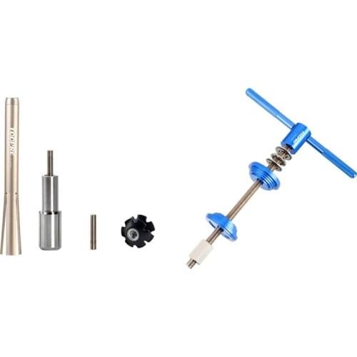 TOOPRE 1 Set Bike Headset Remover Tool with TOOPRE Bike Headset Installation Tools
