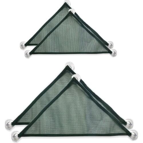 2 Pack Bearded Dragon Hammock Lizard Lounger Ladder Hanging Bed Accessories, Reptile Habitat Terrarium Decoration
