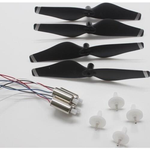 Motor engines propeller blade Gear Spare Parts for M69 M69G M69S S163 X12 Wifi FPV RC Drone Quadcopte Accessories