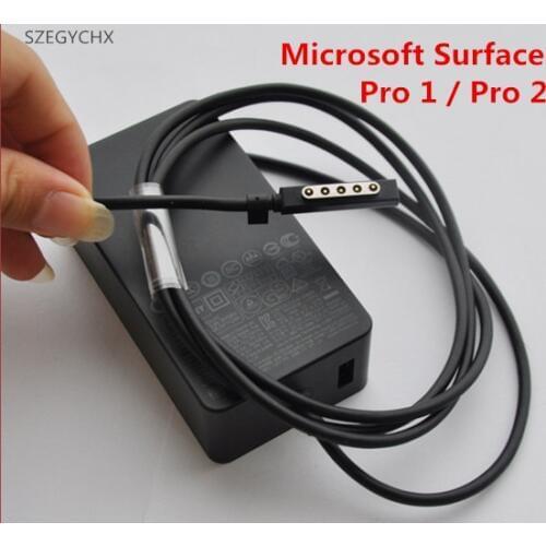 Power Supply for AC 12V 3.6A 48W Charger Adapter For Microsoft Surface Pro 1 / Pro 2 10.6" Windows 8 Tablet 1536 Cord , SZEGYCHX