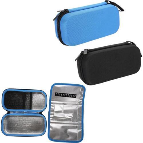 EVA Insulin Pen Case Cooling Storage Protector Bag Medical Cooler Travel Pocket Packs Pouch Drug Freezer Box For Diabetes People